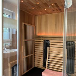 Ontspannende infraroodcabine